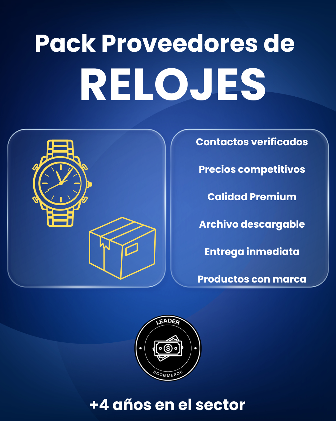 Pack Proveedores de relojes