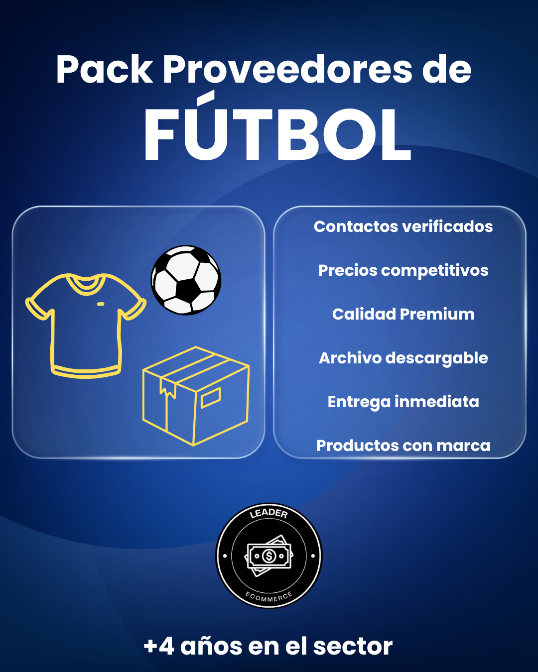 Pack Proveedores de Fútbol