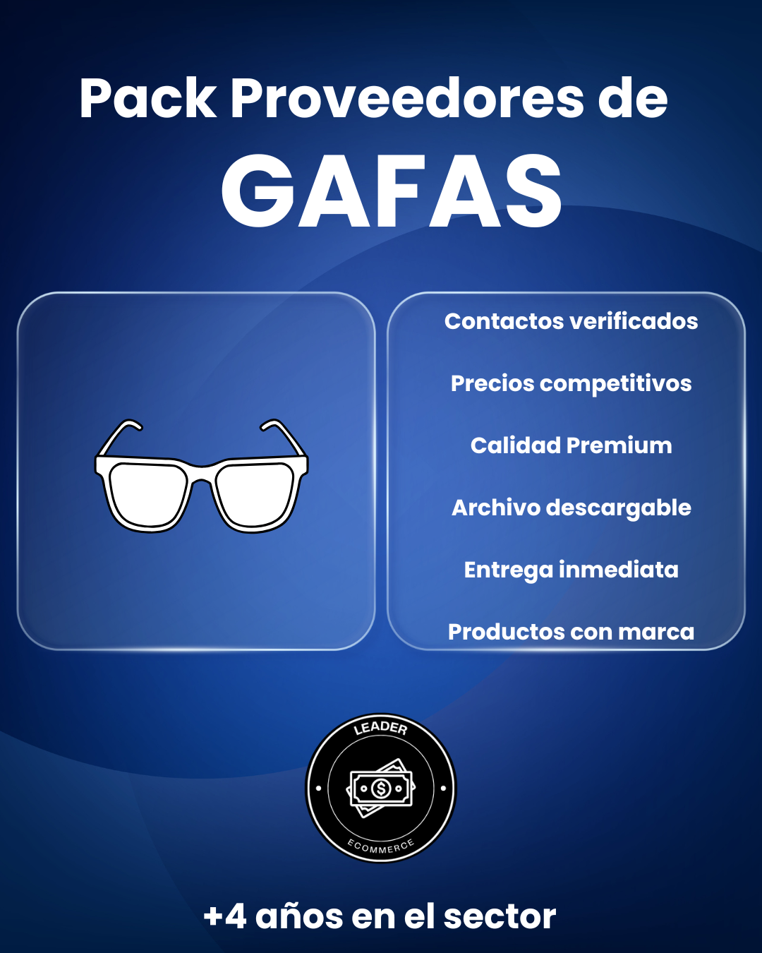 Pack Proveedores de Gafas