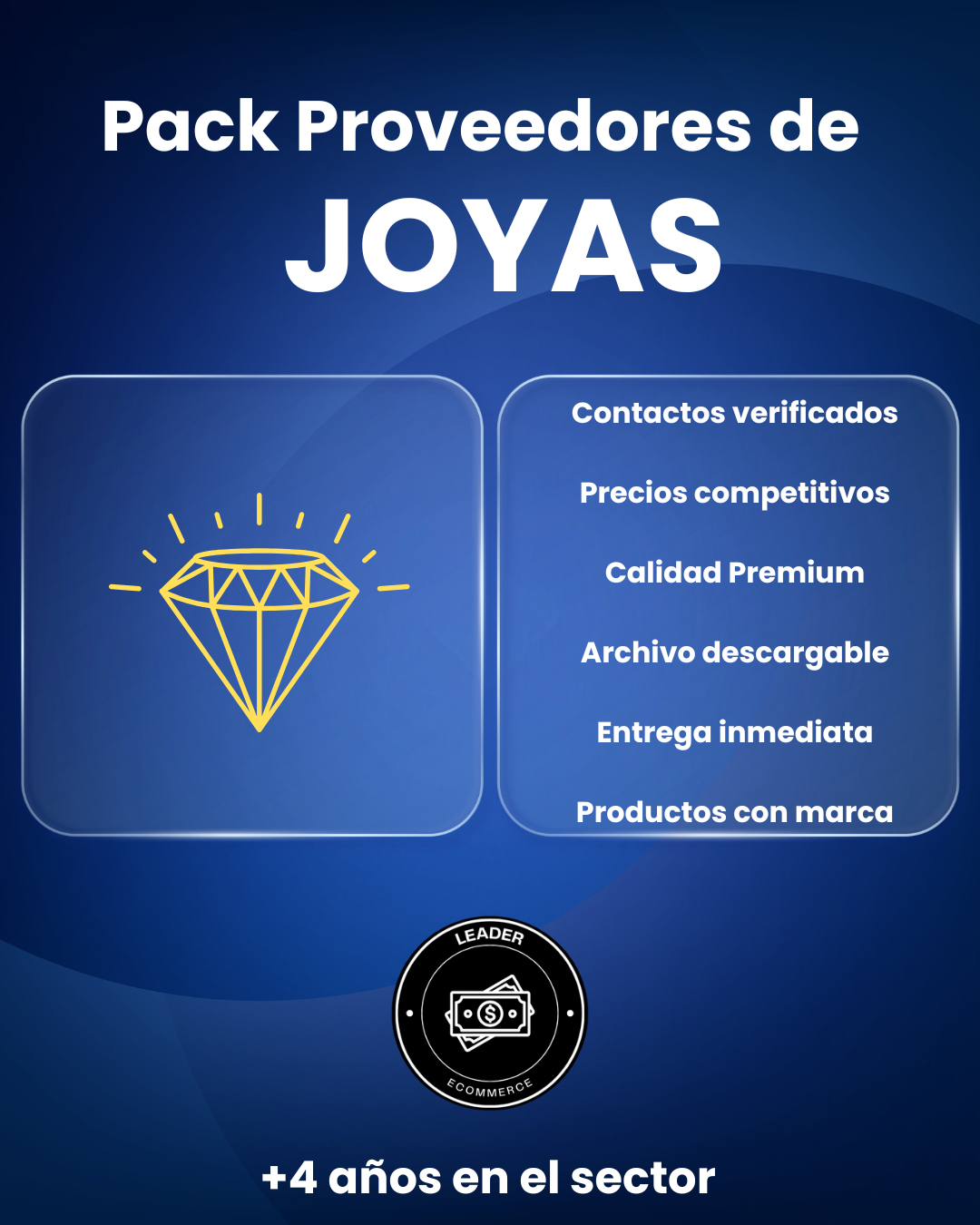 Pack Proveedores Joyas