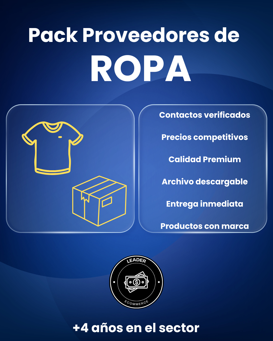Pack Proveedores De Ropa